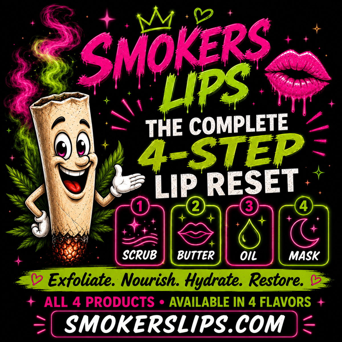 THE 4-STEP SMOKERS LIPS BUNDLE